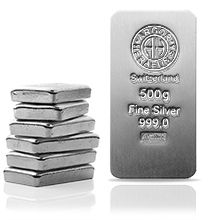 Otevřete Argor Heraeus SA 500 gram Ag - Investiční stříbrný slitek