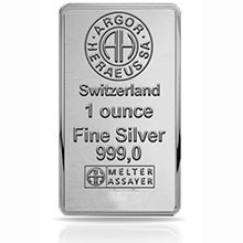 Otevřete Argor Heraeus SA 1 Oz - 31 gram Ag - Investiční stříbrný slitek