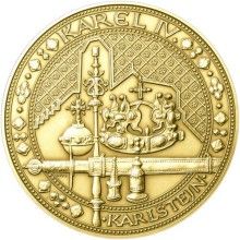 Otevřete Nejkrásnější medailon IV. Karlštejn - 1 kg Au b.k.
