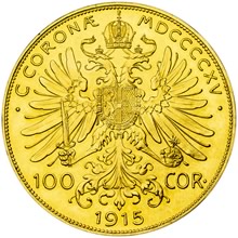 Otevřete 100 Korun - Investiční zlatá mince