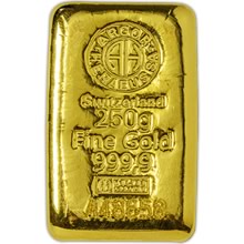 Otevřete Argor Heraeus SA 250 gramů - Investiční zlatý slitek