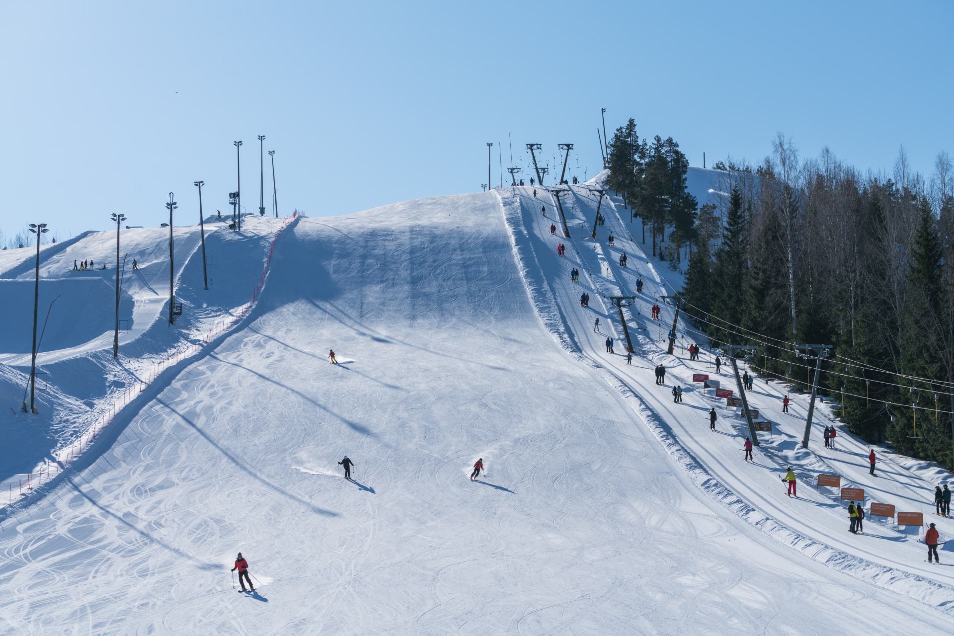  Británie Finsko Evropa rekreace zábava lyžování klima 