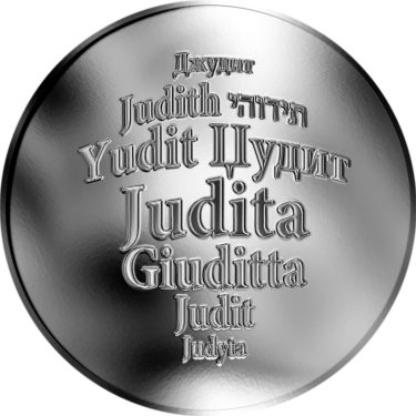 Náhled Averzní strany - Česká jména - Judita - stříbrná medaile